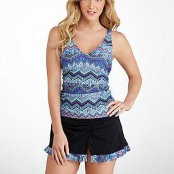 Profile by Gottex Skyline skirted bottom - Picture 4 of 4